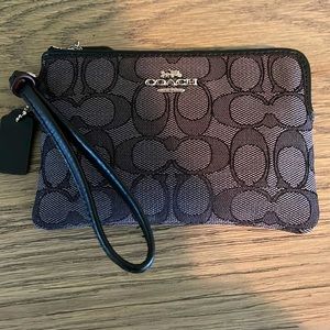 Coach brand wristlet - never used
